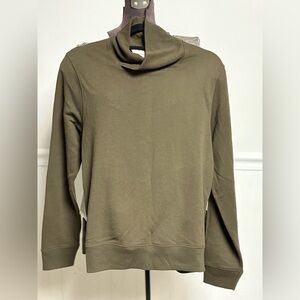 Rag & Bone Men’s Sweatshirt SzS Crewneck French Terry Olive Green Pullover